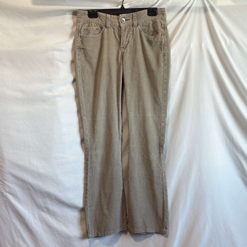 Lee Tan Boot Cut Flare Corduroy Pants Versatile Casual Wear MM207